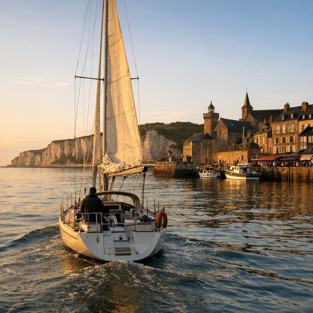 Patrimoine maritime normand : ports et escales clés
